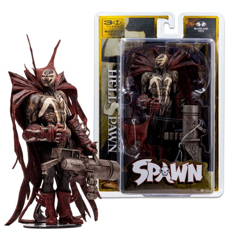 McFarlane Hellspawn 2 (Digitally Remastered) 7" 30th Anniversary Actio ...