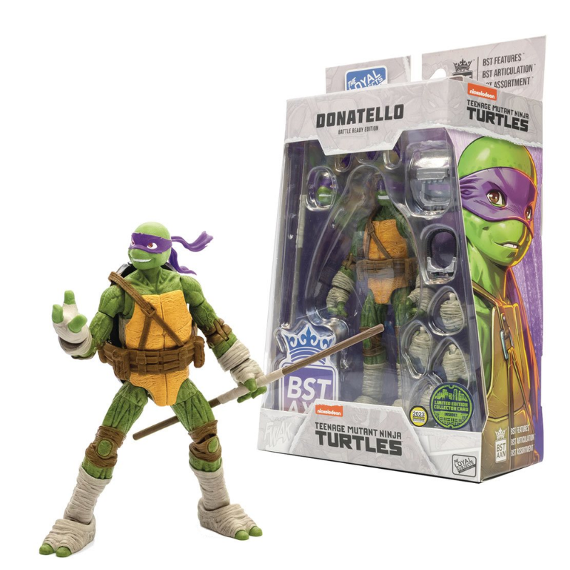 Teenage Mutant Ninja Turtles BST AXN Donatello (IDW Comic) Wave 1 Figu ...