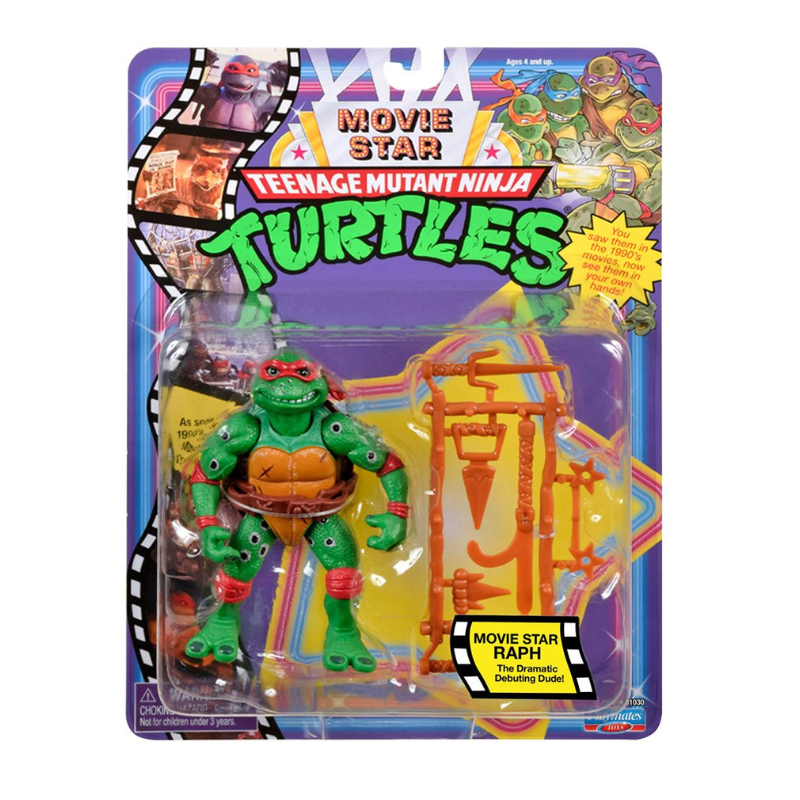 Teenage Mutant Ninja Turtles Classic Movie Star Raph – Legendz Toys