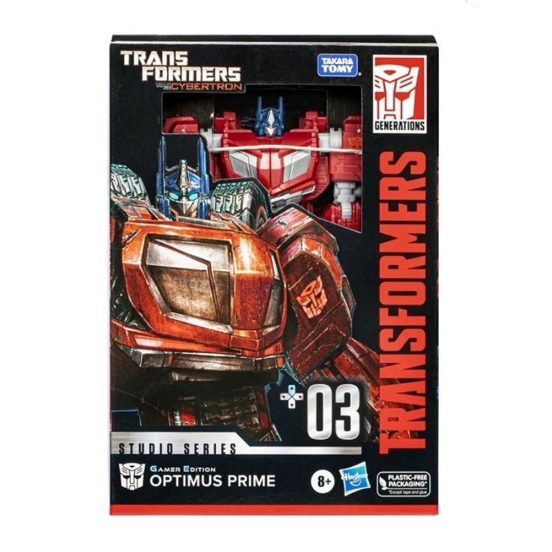 Transformers Studio Series Voyager 03 Gamer Edition Optimus Prime Figu ...