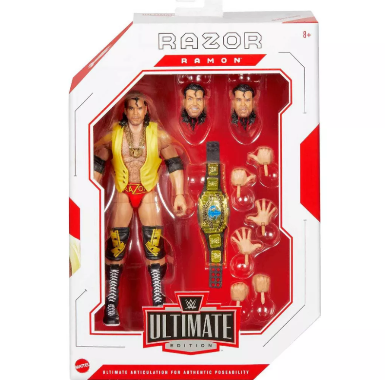 Toyworld Razor Ramon WWE Ultimate Edition Razor Ramon Action Figure – Legendz Toys