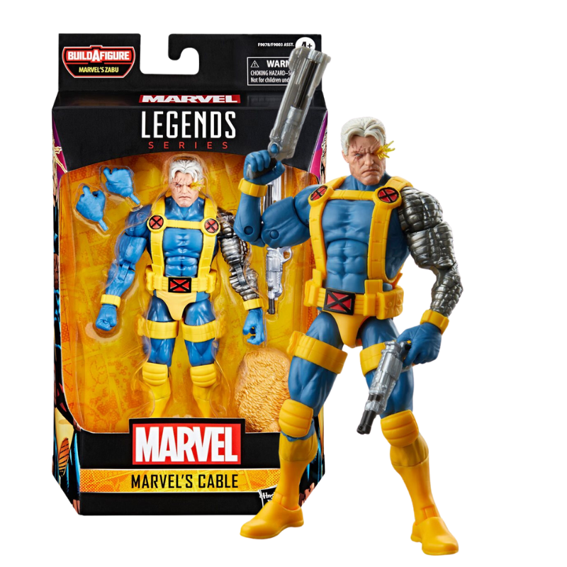 Shop Marvel Legends X-Men Cable (Zabu Wave) Action Figure